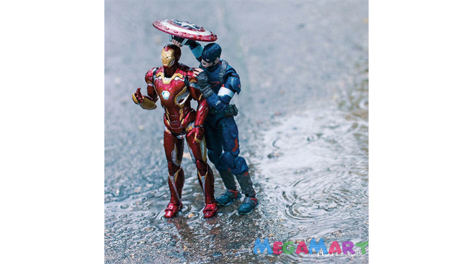 Phút giây lãng mạn giữa Cap và Iron Man