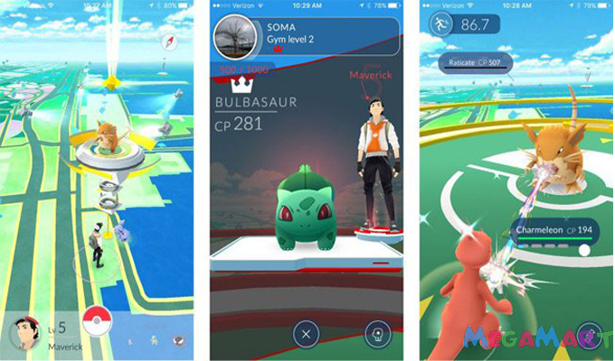 Làm thế nào để sở hữu phòng Gym trong Pokemon Go - Cách để đánh bại đối thủ và chiếm lấy phòng Gym của đối phương không đơn giản