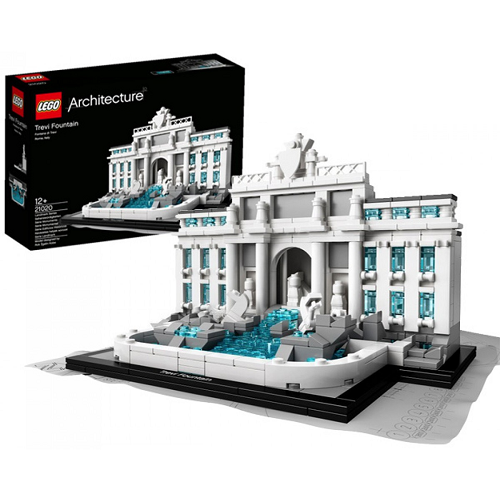 Trọn vẹn mô hình Lego Architecture 21020 - Đài Phun Nước Trevi sau khi hoàn thành