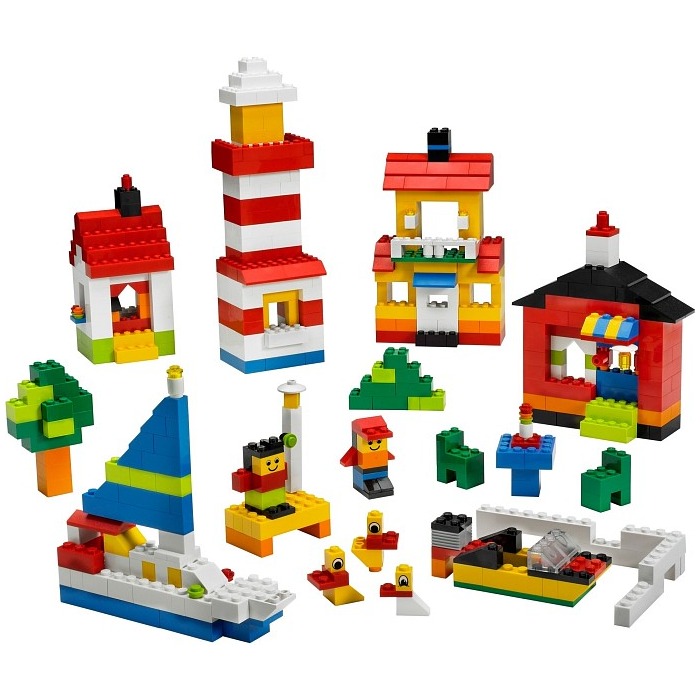 Các mô hình mà bé có thể tạo ra trong Lego Bricks & More 10664 - Tháp Gạch Sáng Tạo