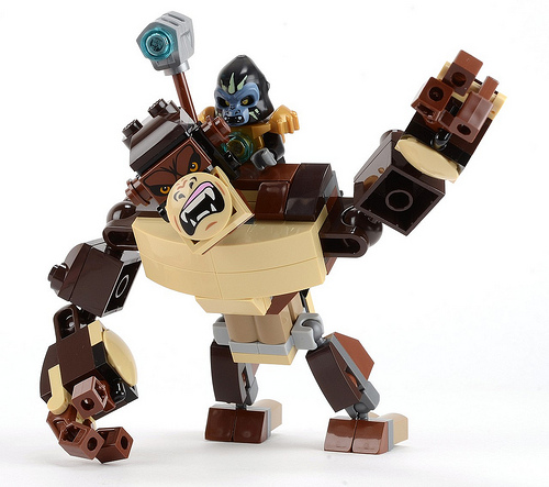 Mô hình quái thú sống động trong Lego Chima 70125