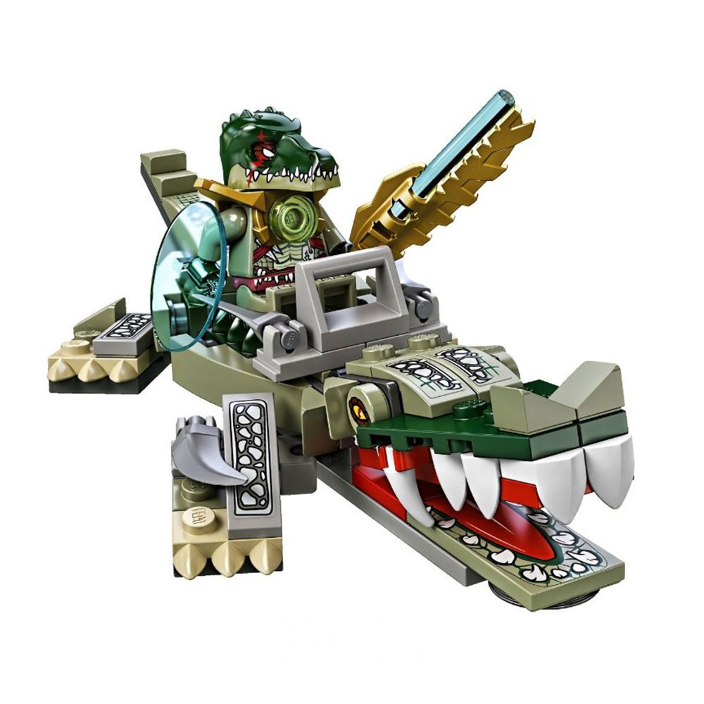 Lego Chima 70126 - Cá Sấu Huyền Thoại giúp bé tăng tư duy sáng tạo