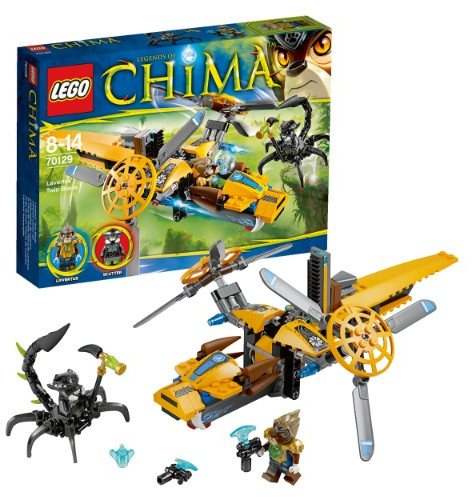 Các chi tiết có trong Lego Chima 70129 - Trực Thăng Của Lavertus