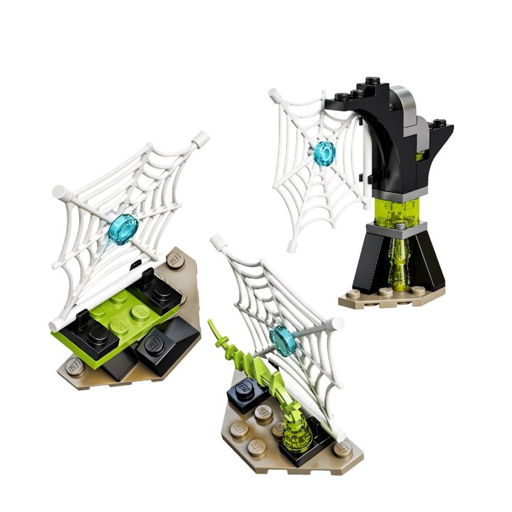 Mô hình lưới nhện thật đặc sắc và thú vị trong bộ xếp hình Lego Chima 70138 - Lưới Nhện