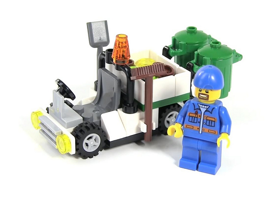 Lego City 30313 - Xe Rác giúp phát triển kỹ năng cho trẻ nhỏ