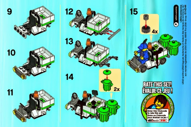 Trọn bộ xếp hình Lego City 30313 - Xe Rác