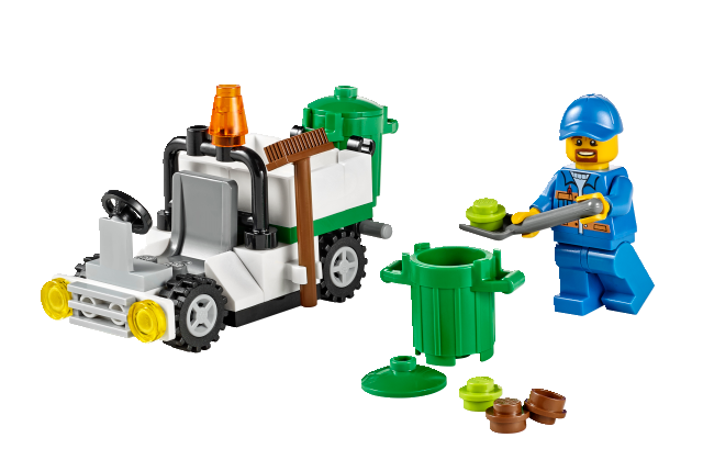 Lego City 30313 - Xe Rác với chủ đề ý nghĩa