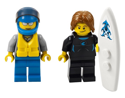 Bộ xếp hình Lego City 60011 - Cứu Hộ Khẩn Cấp giúp kích thích khả năng sáng tạo của trẻ