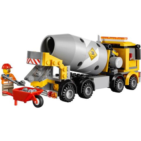 Cho bé thỏa sức khám phá với mô hình Lego City 60018 - Xe Trộn Xi-Măng