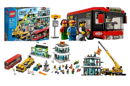 Các chi tiết xuất hiện trong bộ xếp hình Lego City 60026 - Quảng trường thành phố