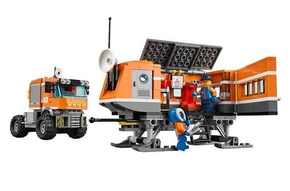 Hình ảnh bộ xếp hình Lego City 60035 - Tiền Trạm Bắc Cực