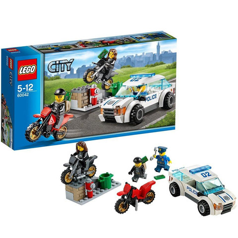 Các chi tiêt sẽ có trong Lego City 60042 - Rượt Đuổi Tốc Độ