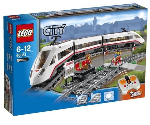 Hình ảnh bên ngoài Lego City 60051 - Xe Lửa Siêu Tốc