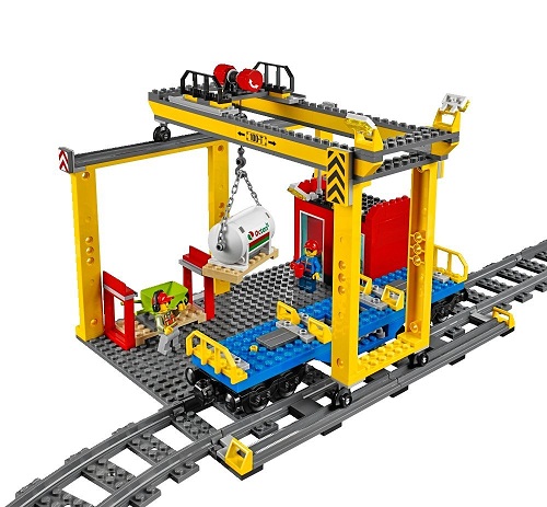 Lego City 60052 làm từ nhựa ABS nên tuyệt đôi an toàn