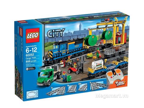 Hình ảnh bên ngoài sản phẩm Lego City 60052 - Xe Lửa Vận Tải