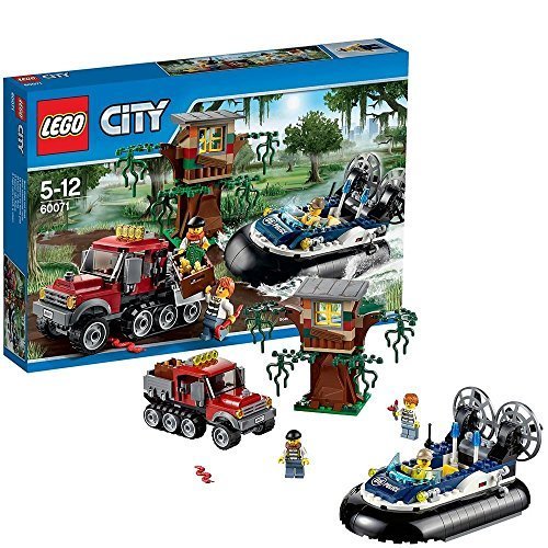 Các chi tiết sẽ xuất hiện trong bộ Lego City 60071 - Tàu Đệm Khí Truy Bắt