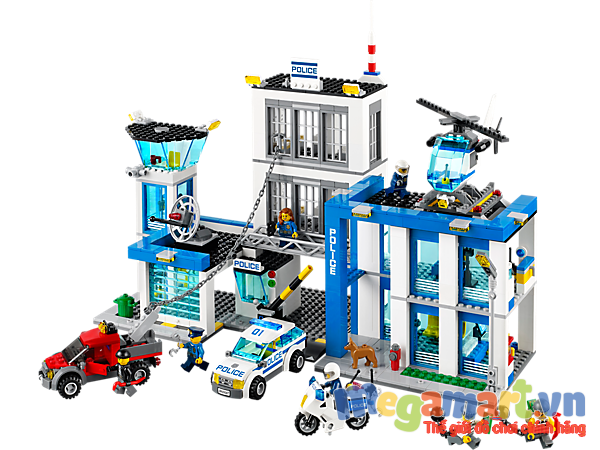 Mô hình bộ sản phẩm Lego City 60047 - Sở cảnh sát