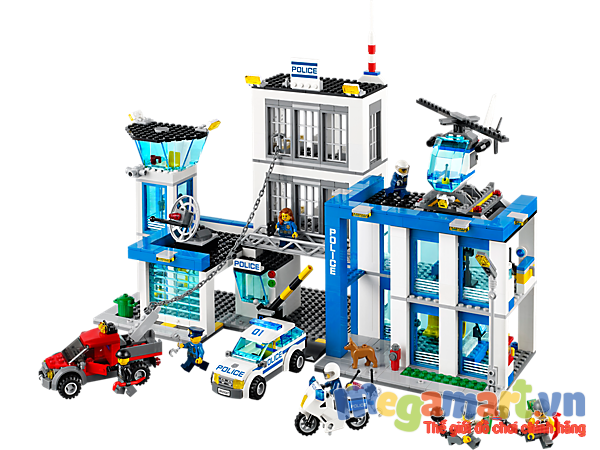 Mô hình bộ sản phẩm Lego City 60047 - Sở cảnh sát