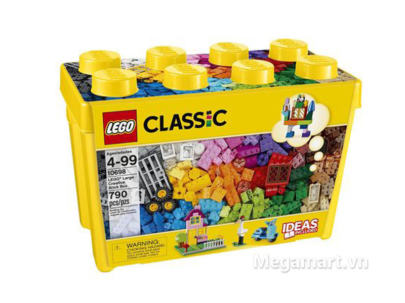 Megamart đón tuổi mới - mừng giao diện mới - Bộ Lego Classic 10698