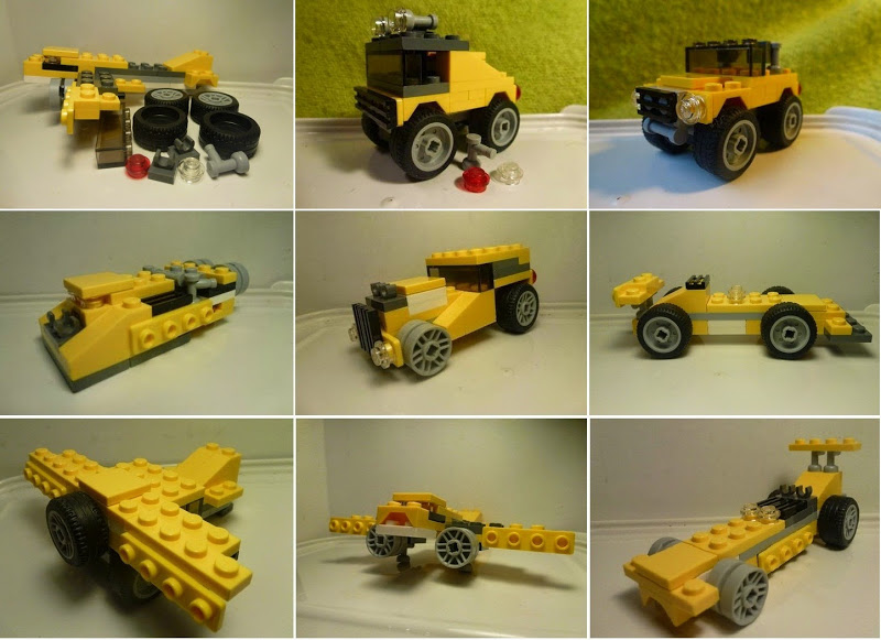 Toàn bộ các mô hình bé có thể lắp ghép với Lego Creator 30283 - Xe địa hình Off-Road