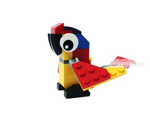 Trọn bộ chi tiết trong Lego Creator 30472 - Vẹt Sặc Sỡ