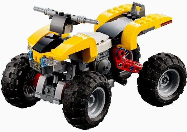 Lego Creator 31022 - Siêu xe bốn bánh mạnh mẽ giúp bé phát triển tư duy
