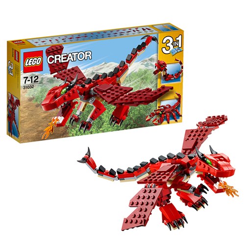 Toàn bộ hình ảnh sản phẩm Lego Creator 31032 - Sinh Vật Huyền Thoại