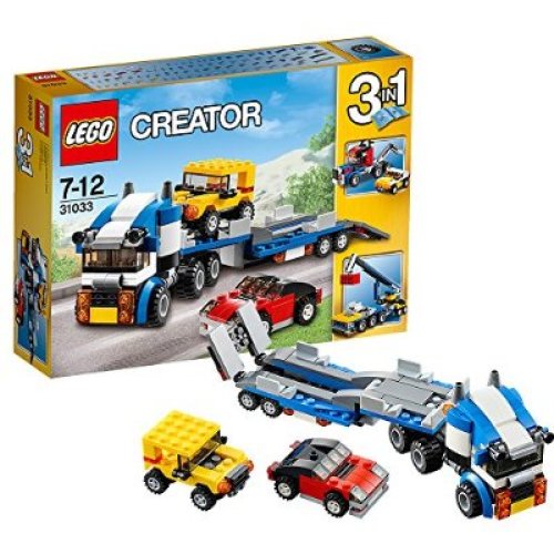 Toàn bộ mô hình trong bộ xếp hình Lego Creator 31033 - Vận Chuyển Xe Hơi