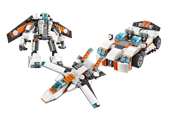 Đồ chơi xếp hình sáng tạo 3 trong 1 Lego Creator 31034 - Rô bốt Tương Lai