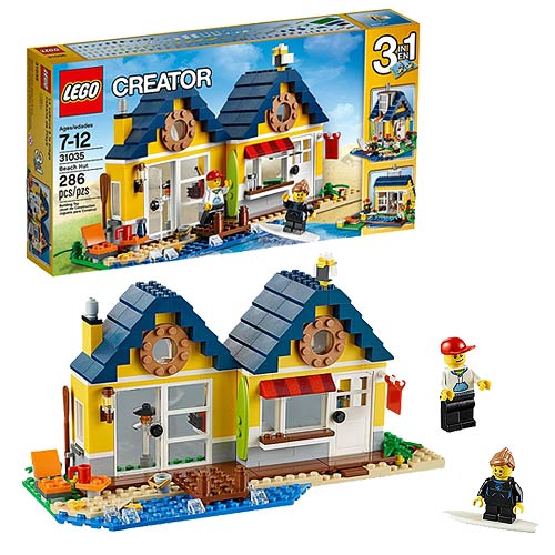 Toàn bộ các chi tiết sẽ xuất hiện trong Lego Creator 31035 - Lều Bãi Biển
