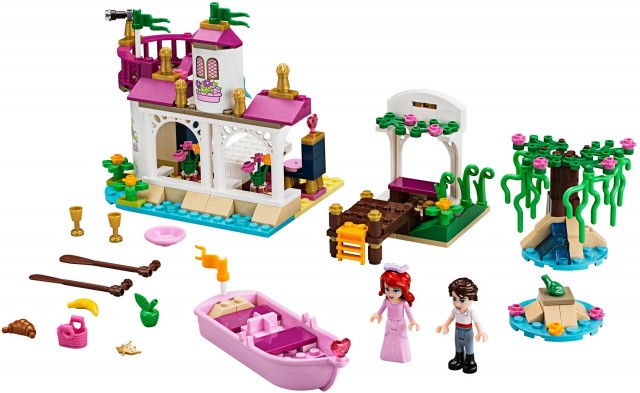 Trọn bộ các chi tiết có trong bộ xếp hình Lego Disney Princess 41052 - Phép Màu Nàng Tiên Cá