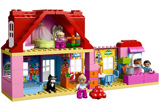 Lego Duplo 10505 - Nhà Chơi Của Bé với nhiều chi tiết cho bé sáng tạo