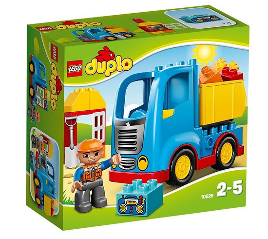 Vỏ hộp sản phẩm Lego Duplo 10529 - Xe tải xây dựng