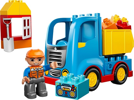 Lego Duplo 10529 - Xe tải xây dựng các chi tiết trong bộ xếp hình
