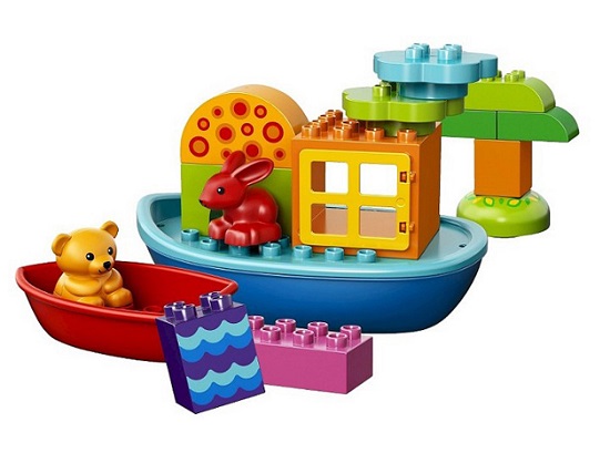 Lego Duplo 10553 - Lắp Ráp Và Chơi Với Hình Khối với các mảnh ghép kích thước lớn