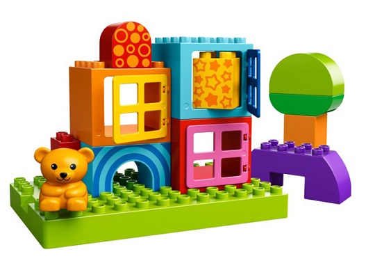 Hình ảnh toàn bộ sản phẩm Lego Duplo 10553 - Lắp Ráp Và Chơi Với Hình Khối