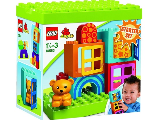 Vỏ hộp sản phẩm Lego Duplo 10553 - Lắp Ráp Và Chơi Với Hình Khối