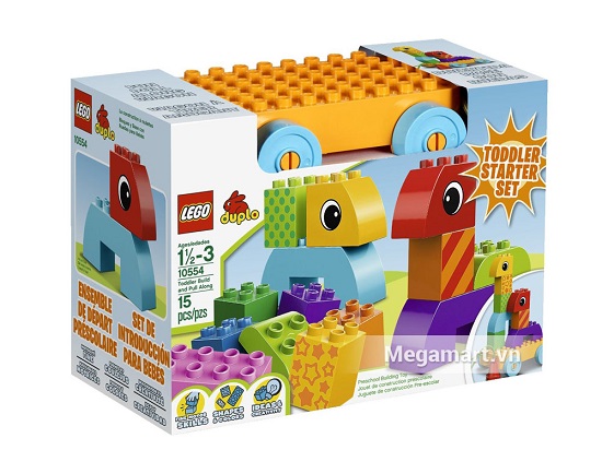 Lego Duplo 10554 - Lắp Ráp Xe Kéo - Bên ngoài sản phẩm