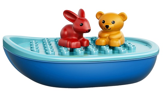 Chiếc thuyền xuất hiện trong bộ Lego Duplo