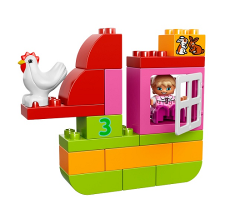 Lego Duplo 10571 - Trang trại màu hồng long lanh