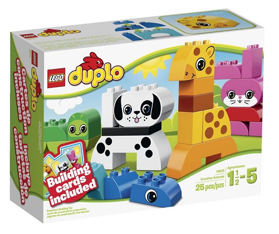 Vỏ hộp sản phẩm Lego Duplo 10573 - Sáng Tạo Động Vật