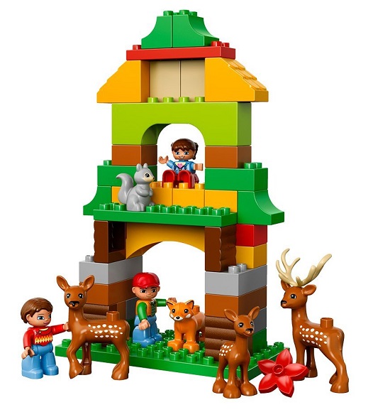 Toàn bộ các chi tiết trong bộ xếp hình Lego Duplo 10584 - Công Viên Hoang Dã