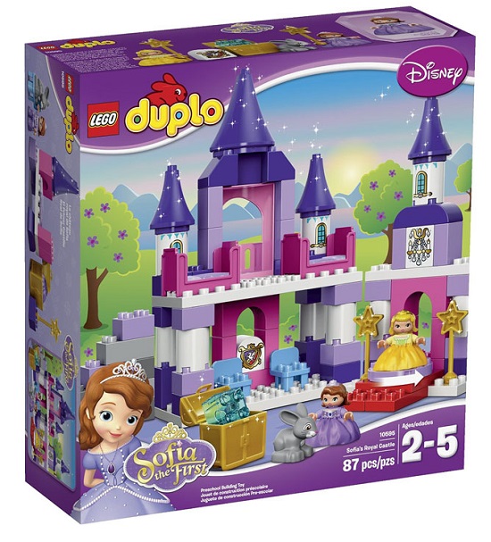 Vỏ hộp sản phẩm Lego Duplo 10595 - Lâu đài Hoàng gia của Sofia