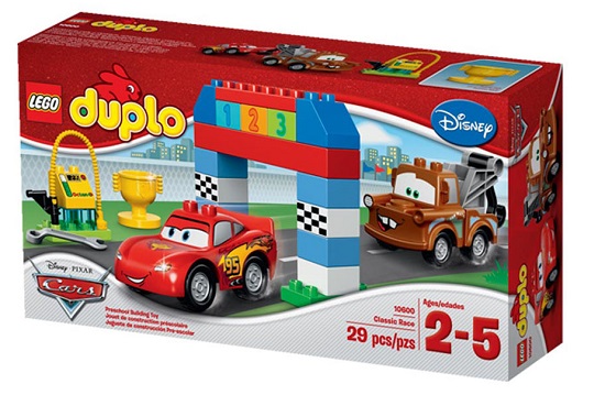 Vỏ sản phẩm Lego Duplo 10600 - Cuộc đua