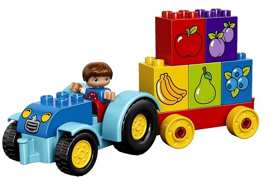 Lego Duplo 10615 - Xe kéo đầu tiên - với hình ảnh chiếc xe kéo