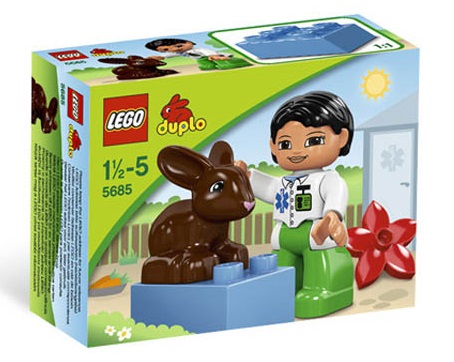 Vỏ hộp sản phẩm Lego Duplo 5685 - Vet