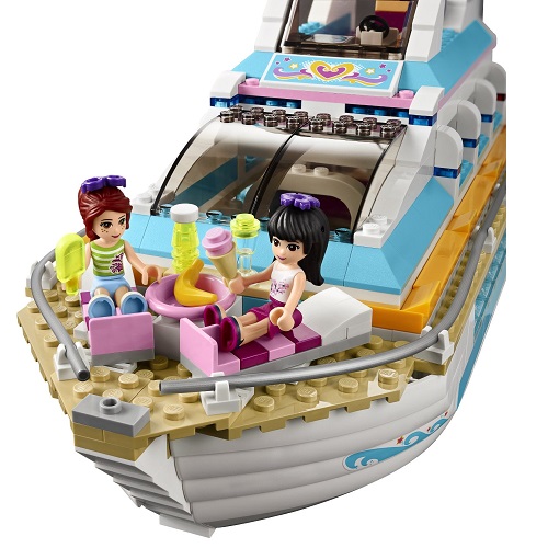 Bộ đồ chơi Lego Friends 41015 - Du Thuyền Cá Heo không chỉ bé bé được giải trí mà còn phát triển khả năng sáng tạo của bé