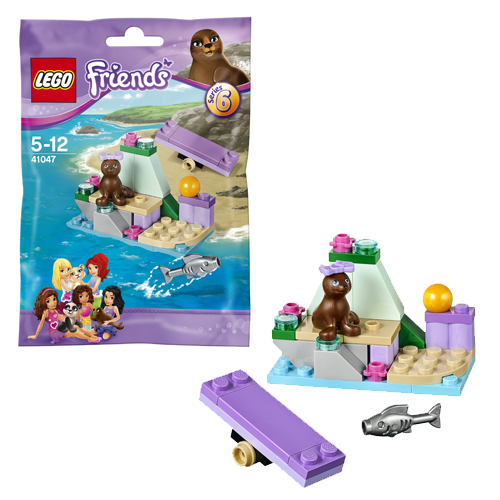 Tron bộ chi tiết xuất hiện trong Lego Friends 41047 - Hòn Đá Của Hải Cẩu