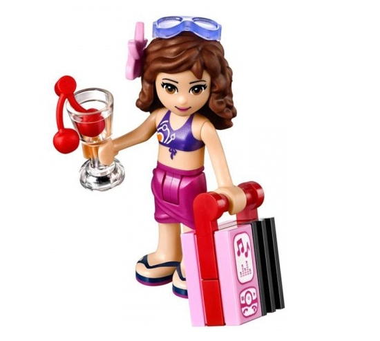 Nhựa cao cấp được sử dụng để chế tạo Lego Friends 41090 - Bể Bơi Trong Vườn của Olivia đảm bảo tuyệt đối an toàn