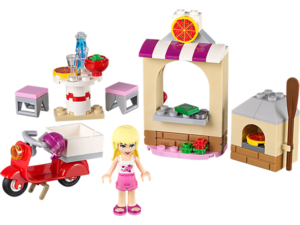 Lego Friends 41092 - Cửa Hàng Bánh Pizza Của Stephanie với thiết kế ấn tượng